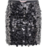 ONLY ONLY dam kjol ONLJADEL Shirt Gunmetal W. GUNMETAL SEQUINS