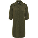 ONLY ONLY dam klänning ONLALIVIA Dress Beech Dtm Button/Melange