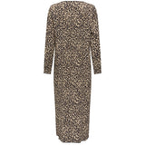 ONLY ONLY dam klänning ONLMOLLY Dress Brown Rice Abigale leo