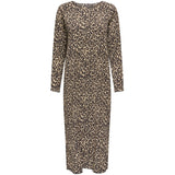 ONLY ONLY dam klänning ONLMOLLY Dress Brown Rice Abigale leo