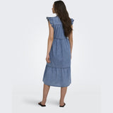 ONLY ONLY dam klänning ONLSHANIA Dress Medium blue denim