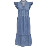 ONLY ONLY dam klänning ONLSHANIA Dress Medium blue denim