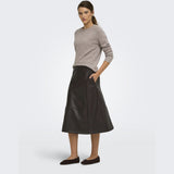 ONLY ONLY dam nederdel ONLFIBY Skirt Chocolate Torte