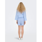 ONLY ONLY dam shorts ONLAUGUSTA Shorts Cloud Dancer BLUE STRIPES