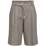 ONLY ONLY dam shorts ONLLINDA Shorts Major Brown W MELANGE