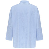 ONLY ONLY dam skjorta ONLAUGUSTA Shirt Cloud Dancer BLUE STRIPES