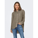 ONLY ONLY dam skjorta ONLTOKYO Shirt Brindle
