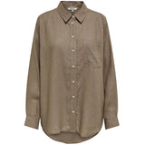 ONLY ONLY dam skjorta ONLTOKYO Shirt Brindle