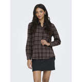 ONLY ONLY dam skjorta ONLWREN Shirt Black Checked forge
