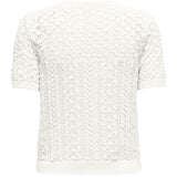 ONLY ONLY dam stickad ONLSAGA Knit Cloud Dancer