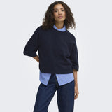 ONLY ONLY dam stickad ONLSIMONI Knit Night Sky Melange