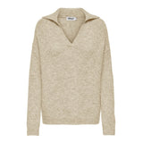 ONLY ONLY dam stickad tröja ONLMAGGIE Knit Birch Melange