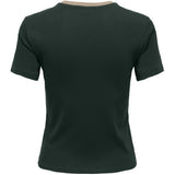 ONLY ONLY dam t-shirt ONLBINA T-shirt Scarab Biscotfi contrast