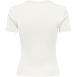 ONLY ONLY dam t-shirt ONLJUNE T-shirt Cloud Dancer