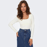 ONLY ONLY dam top ONLEA Top Cloud Dancer