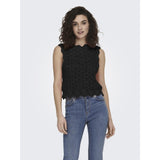ONLY ONLY dam top ONLLUNA Knit Black