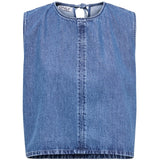 ONLY ONLY dam top ONLVIGGA Top Medium blue denim