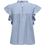 ONLY ONLY dam topp ONLKATTI Top Cashmere Blue