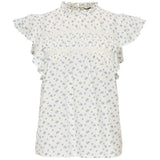 ONLY ONLY dam topp ONLKATTI Top Cloud Dancer CLARA FLOWER