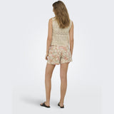 ONLY ONLY dam topp ONLLUZA Top Birch Fmop Button