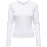 ONLY ONLY dam topp ONLVAL Top Bright White