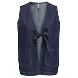 ONLY ONLY dam väst ONLIDA Vest Dark Blue Denim