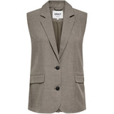 ONLY ONLY dam väst ONLLINDA Vest Major Brown Melange