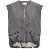 ONLY ONLY dam väst ONLMARY Vest Plum Kitten Pumice Stone Lining