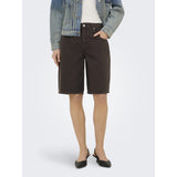 ONLY ONLY damer shorts ONLMATE-SILLA Shorts Coffee Bean