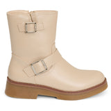 SHOES Olga Dam Stövlar 68252 Shoes Beige