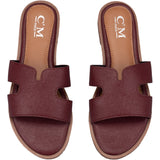 SHOES Olina dam sandaler 5317 Shoes Wine
