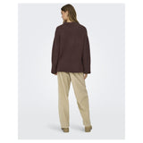 ONLY Only dam stickad tröja ONLMAGGIE Knit Seal Brown