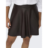 ONLY Only damkjol ONLLUNA Skirt Black Coffee