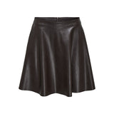 ONLY Only damkjol ONLLUNA Skirt Black Coffee