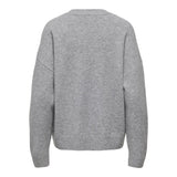ONLY Only damstickning ONLRENE Knit Medium grey melange