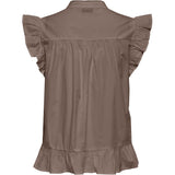 ONLY Only damtopp ONLADDA Top Brown Lentil