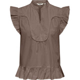 ONLY Only damtopp ONLADDA Top Brown Lentil