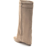 SHOES Ophelie dam folded boots 9623A-1 Restudsalg Kaki