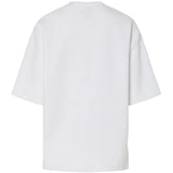 PIECES PIECES DAM T-SHIRT PCMUNA T-shirt Bright White Black Embroidery