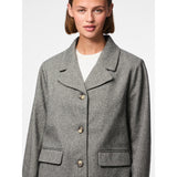 PIECES PIECES Dam Jacka PCBianca Blazer Black Melange