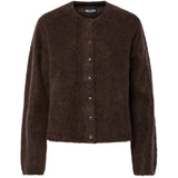 PIECES PIECES Dam Kofta PCManika Cardigan Hot Fudge Melange