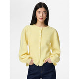 PIECES PIECES Dam Kofta PCSilly Cardigan Pale Banana MELANGE