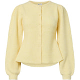 PIECES PIECES Dam Kofta PCSilly Cardigan Pale Banana MELANGE