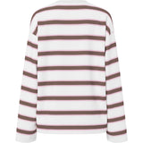 PIECES PIECES Dam T-shirts PCMila T-shirt Coffee Quartz ROSEATE SPOONBILL/CLOUD DANCER