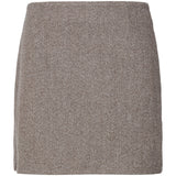 PIECES PIECES Dam kjol PCRiley Skirt Hot Fudge Melange