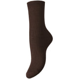 PIECES PIECES Dam strumpor PCMarta Socks Hot Fudge