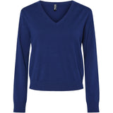 PIECES PIECES dam blus PCNATALIE Knit Bellwether Blue