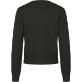 PIECES PIECES dam blus PCNATALIE Knit Dark grey melange