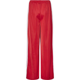 PIECES PIECES dam byxor PCGRACE Pant High Risk Red Pink-a-boo stripe