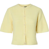 PIECES PIECES dam cardigan PCSILLY Cardigan Pale Banana MELANGE